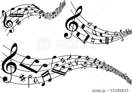 音符12aのイラスト素材