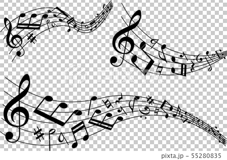音符12aのイラスト素材