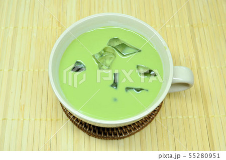 アイス抹茶ラテ 55280951