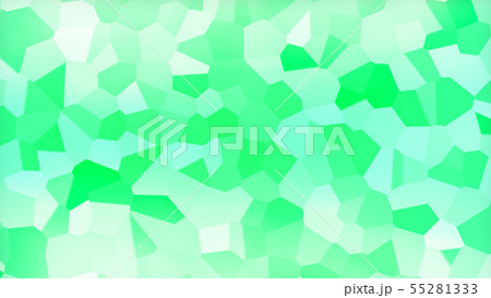 CG背景 多角形の背景素材 緑色 黄緑色 CG背景 多角形の背景素材 緑色 黄緑色 55281333