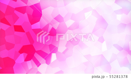 CG背景　多角形の背景素材　赤色　ピンク色 55281378