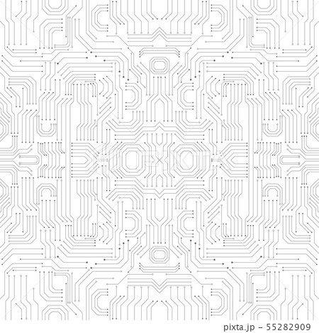 High tech technology geometric High tech technology geometric 55282909