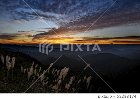 山 風景 空 55283174