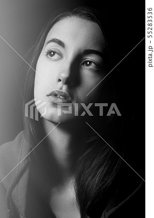 sad young woman sad young woman 55283536