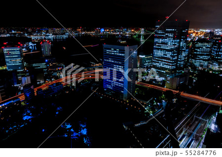 不動産　都会　経済　夜景 55284776