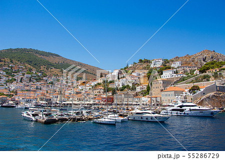 ギリシャ　イドラ島　地中海のバカンス 55286729