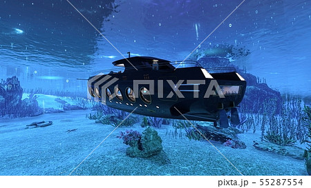 潜水艦 55287554