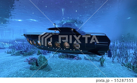 潜水艦 55287555