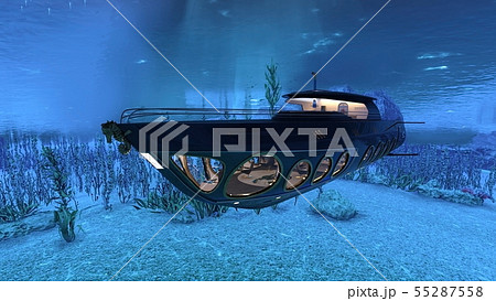 潜水艦 55287558