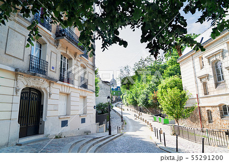 cityscape Mont Matre , Paris, France 55291200