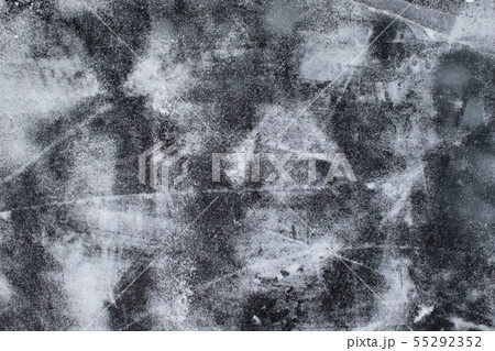 Ice with snow and scratches texture background 55292352