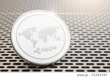 Ripple, on background of computer lattice. 55293345