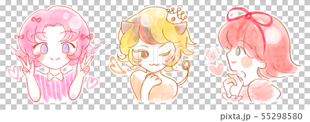 手描き風・蟹座-獅子座-乙女座 55298580