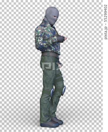 Masked man Masked man 55299402