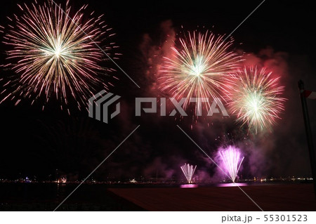 fireworks festival in Cannes 55301523
