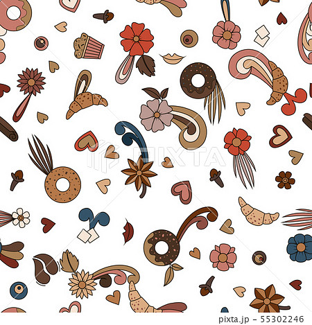 Coffee multicolor design. Coffee multicolor design. 55302246