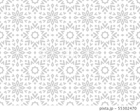 Abstract geometric pattern with lines, snowflakes. 55302470