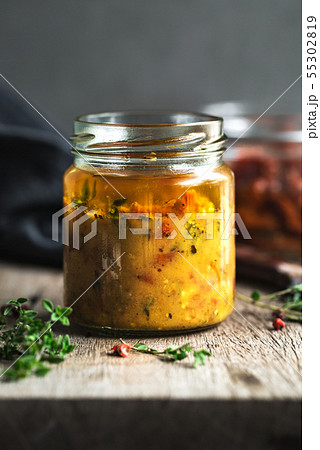 Sun dried tomato with Lemon Thyme Vinaigrette Sun dried tomato with Lemon Thyme Vinaigrette 55302819