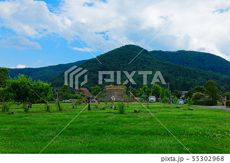 平出遺跡公園と新緑 平出遺跡公園と新緑 55302968