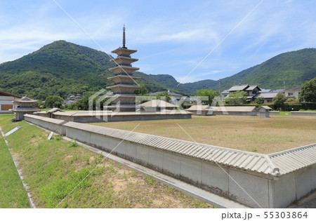 特別史跡讃岐国分寺跡の伽藍の配置模型 55303864