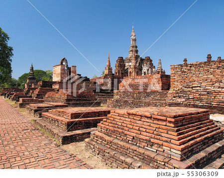 タイ・スコータイ歴史公園 ワット・マハタート Wat Mahathat, Sukhothai タイ・スコータイ歴史公園 ワット・マハタート Wat Mahathat, Sukhothai 55306309
