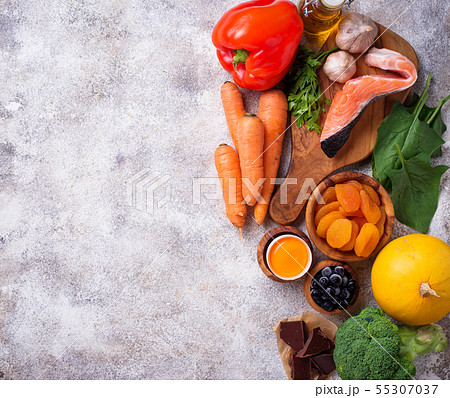 Healthy food good for vision 55307037