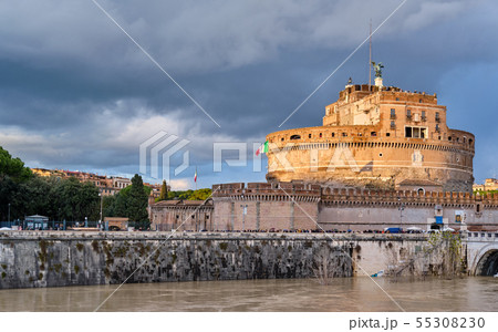 Castle of the Holy Angel (Castel Sant'Angelo) in Castle of the Holy Angel (Castel Sant'Angelo) in 55308230