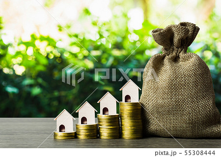 Long-term property investment concept. Home loan, 55308444