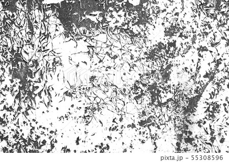 Distressed paint contrast black and white grunge 55308596