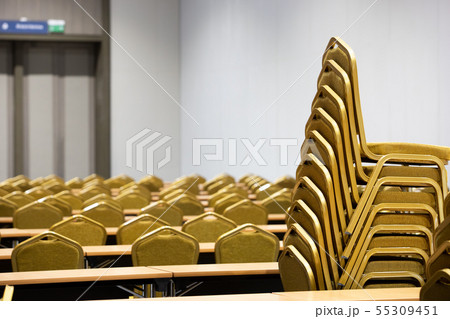Stack Steel Chair Fabric seat pad yellow gold Stack Steel Chair Fabric seat pad yellow gold 55309451