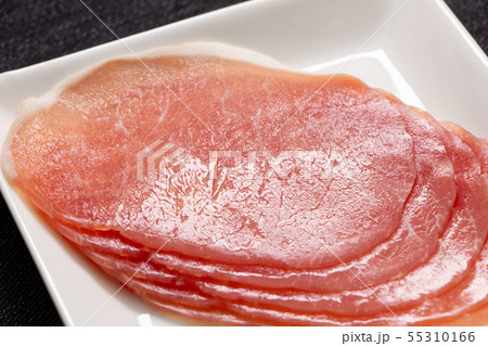 生ハム(ラックスハム)スライス。非加熱食肉製品。 生ハム(ラックスハム)スライス。非加熱食肉製品。 55310166