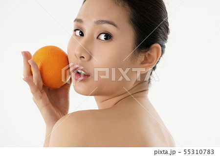 女性　ビューティー　ヘルシー 55310783