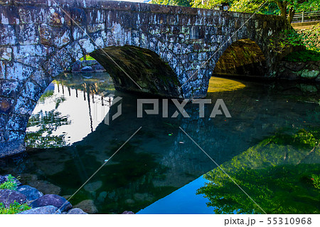 稗の尾の眼鏡橋　【長崎県東彼杵郡波佐見町】 55310968