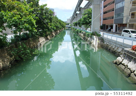 久茂地川（ゆいレール美栄橋駅付近） 55311492