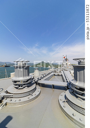 護衛艦あたごの甲板 京都府舞鶴市 護衛艦あたごの甲板 京都府舞鶴市 55313872
