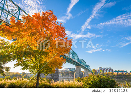 Chattanooga, Tennessee, USA Fall Season Chattanooga, Tennessee, USA Fall Season 55315128