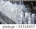 Water pressure. City fountain. Jet bottom.  55316457