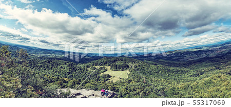 View from the Sitno hill to Stiavnica mountains 55317069