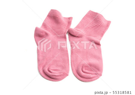 female socks isolated 55318581