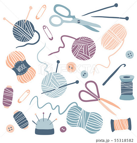 Handmade Kit Icons Set 55318582