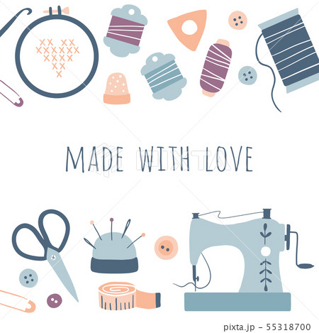 Made with love. Hobby tools poster 55318700
