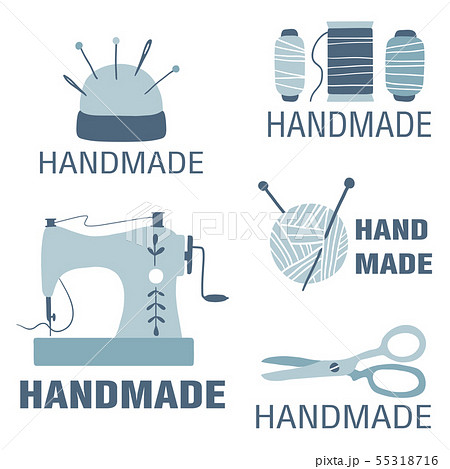 Collection of handmade badges 55318716