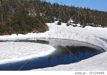 【秋田県】八幡平 ドラゴンアイ (鏡沼)開眼前快晴(他バリエーション有。コメント欄をご覧下さい。) 【秋田県】八幡平 ドラゴンアイ (鏡沼)開眼前快晴(他バリエーション有。コメント欄をご覧下さい。) 55320889