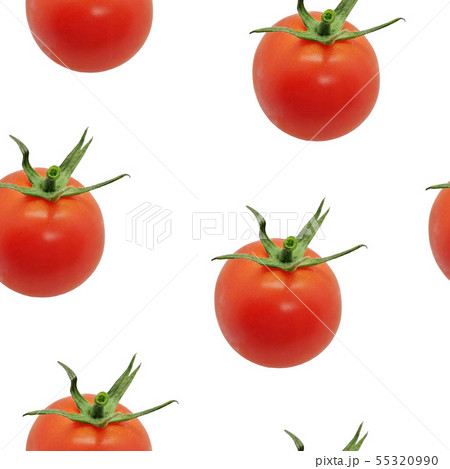 cherry tomato seamless pattern 55320990