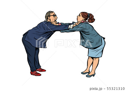 man against woman. gender confrontation and enmity 55321310