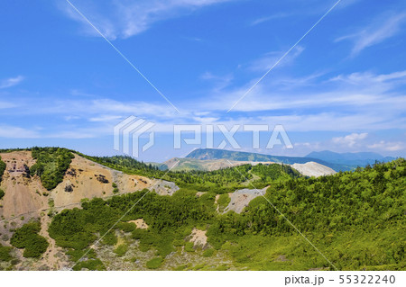 横手山と本白根山登山道 55322240