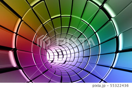 Rainbow colors technology background 55322436