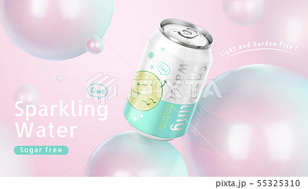 Sparkling water ads 55325310