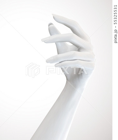 Cosmetic elegant hands gesture 55325531