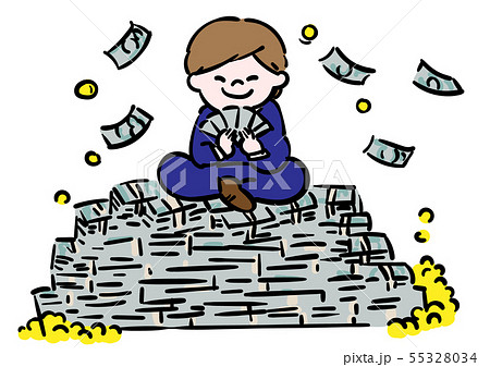 大金持ち＿ビジネスマン 55328034